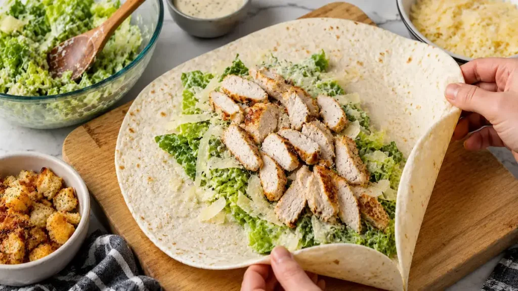 Chicken Caesar Wrap