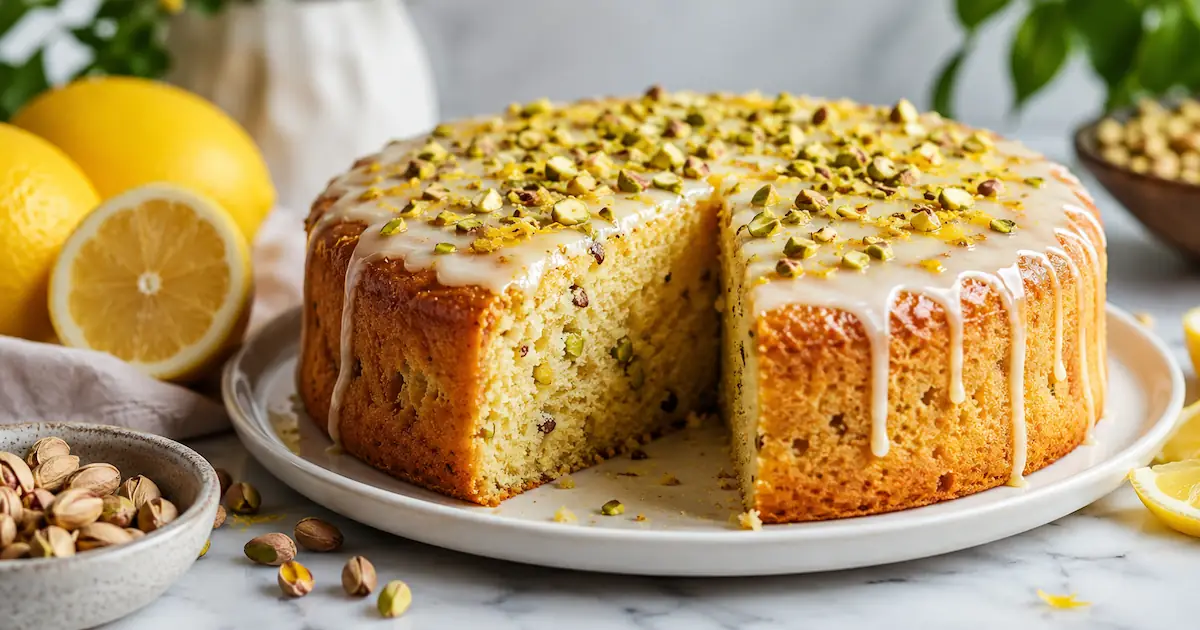 Lemon Pistachio Cake