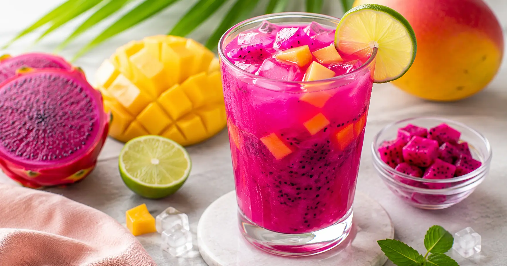 Mango Dragonfruit Refresher