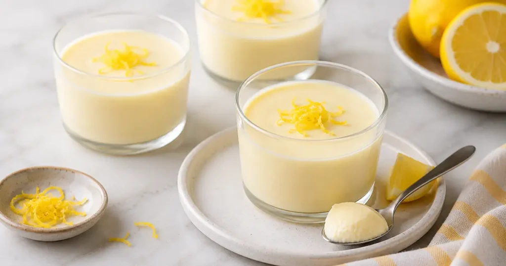 No-Bake Lemon Posset