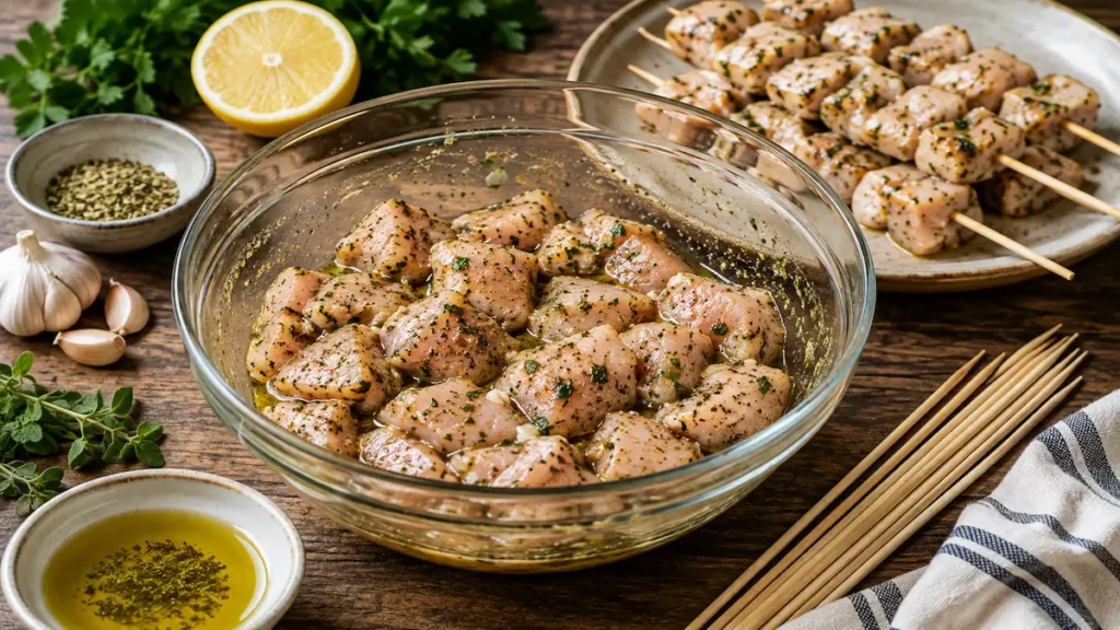 Chicken Souvlaki