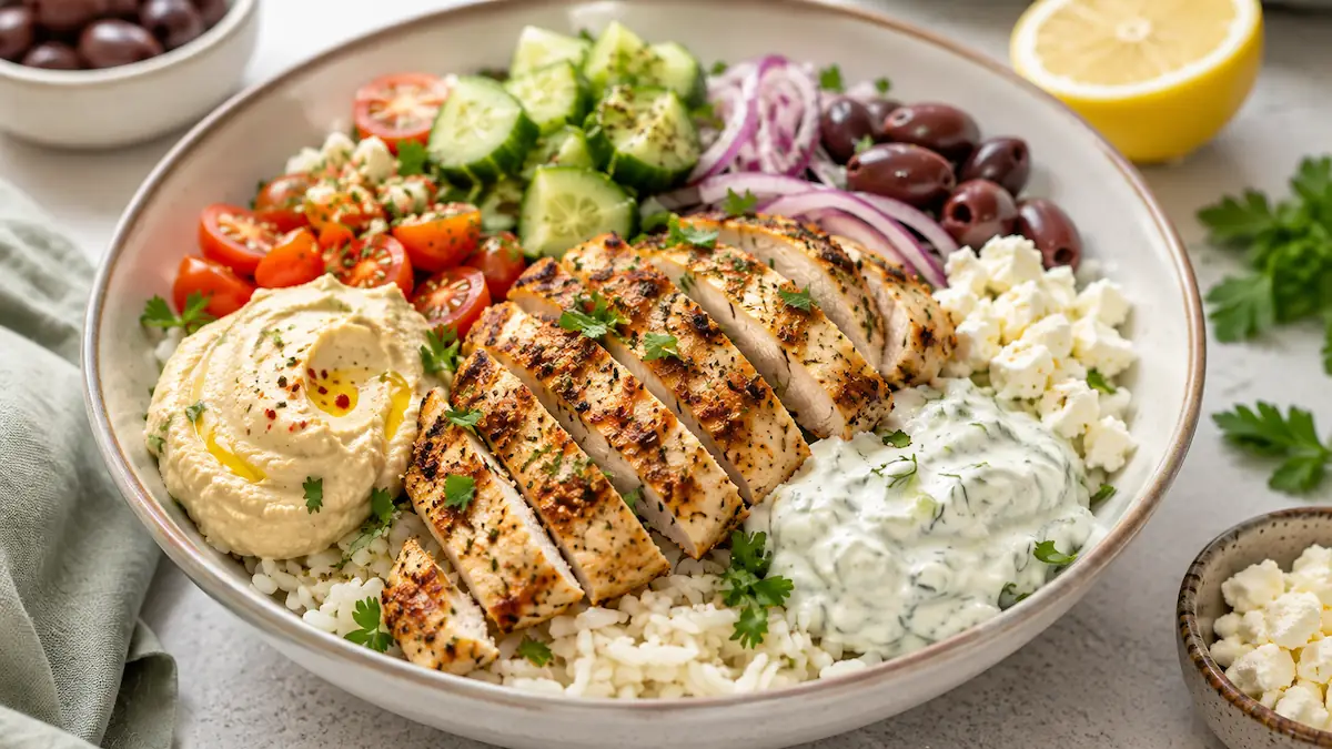 Mediterranean Chicken Bowl