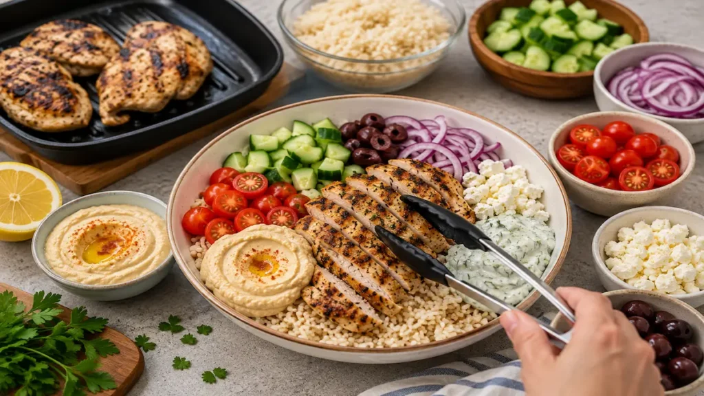 Mediterranean Chicken Bowl