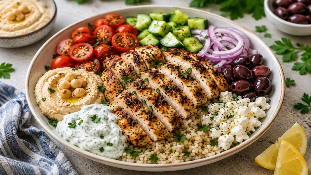 Mediterranean Chicken Bowl