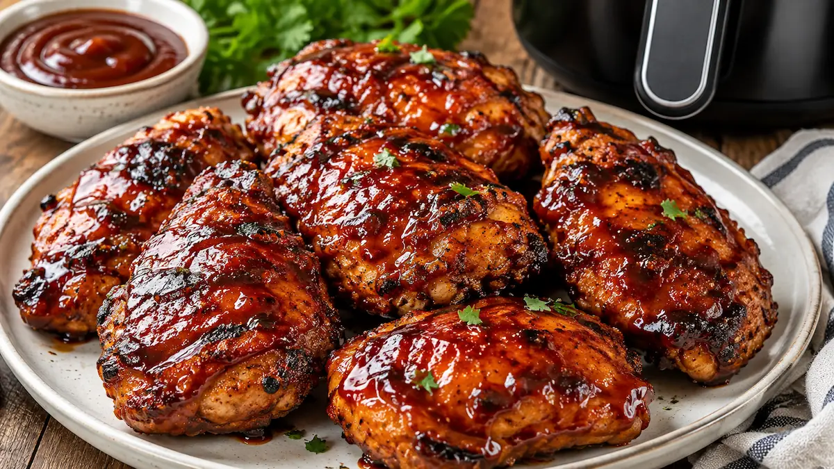 Air Fryer BBQ Chicken