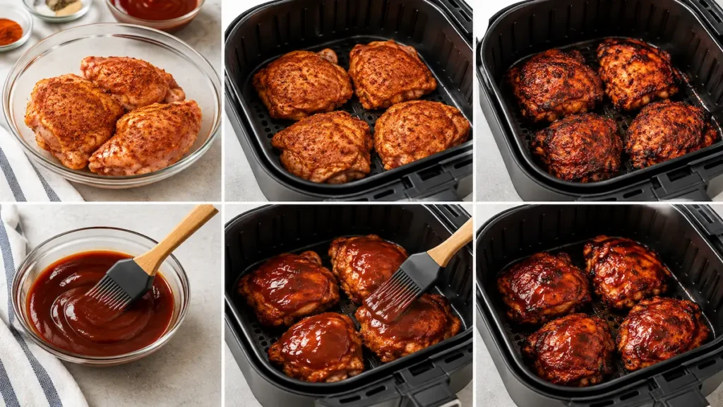 Air Fryer BBQ Chicken