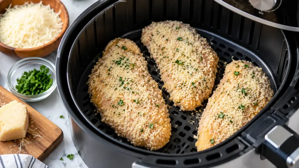 Air Fryer Parmesan Chicken