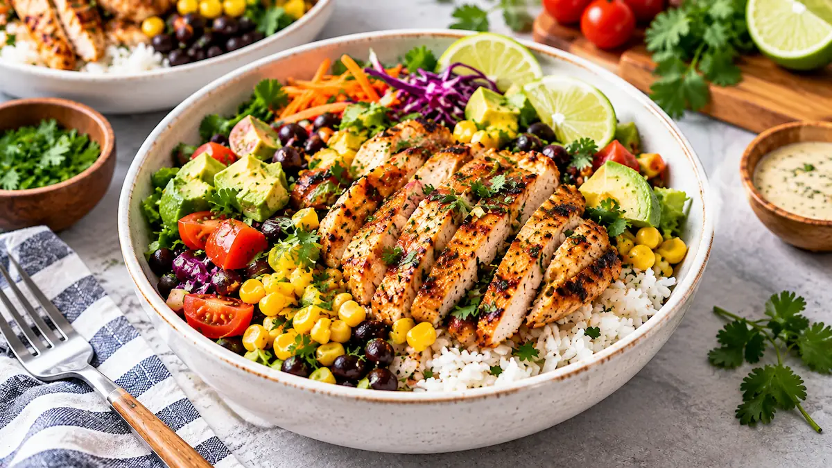 Chicken Rice Bowls
