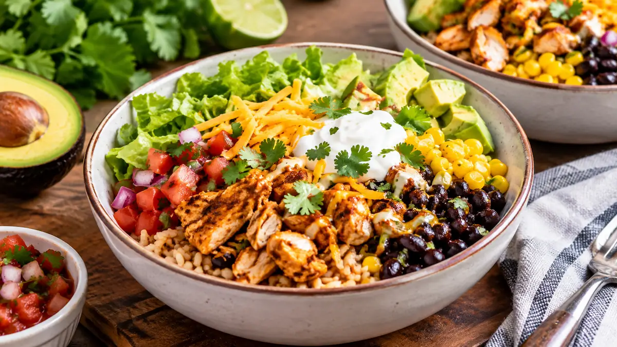 Chicken Taco Bowls
