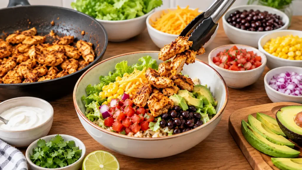 Chicken Taco Bowls