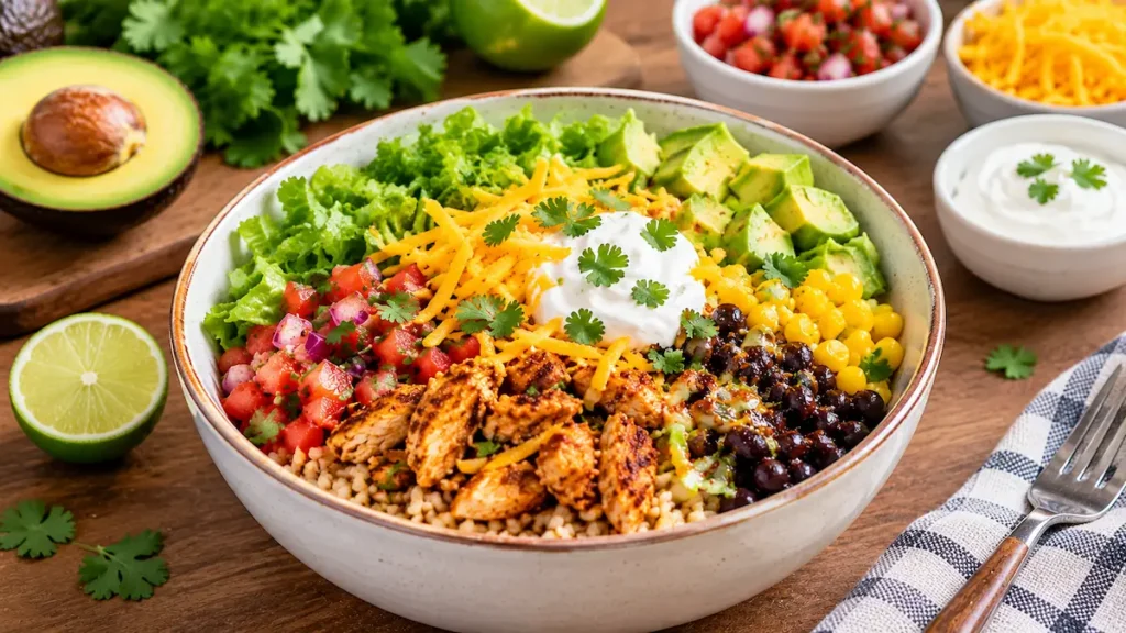 Chicken Taco Bowls