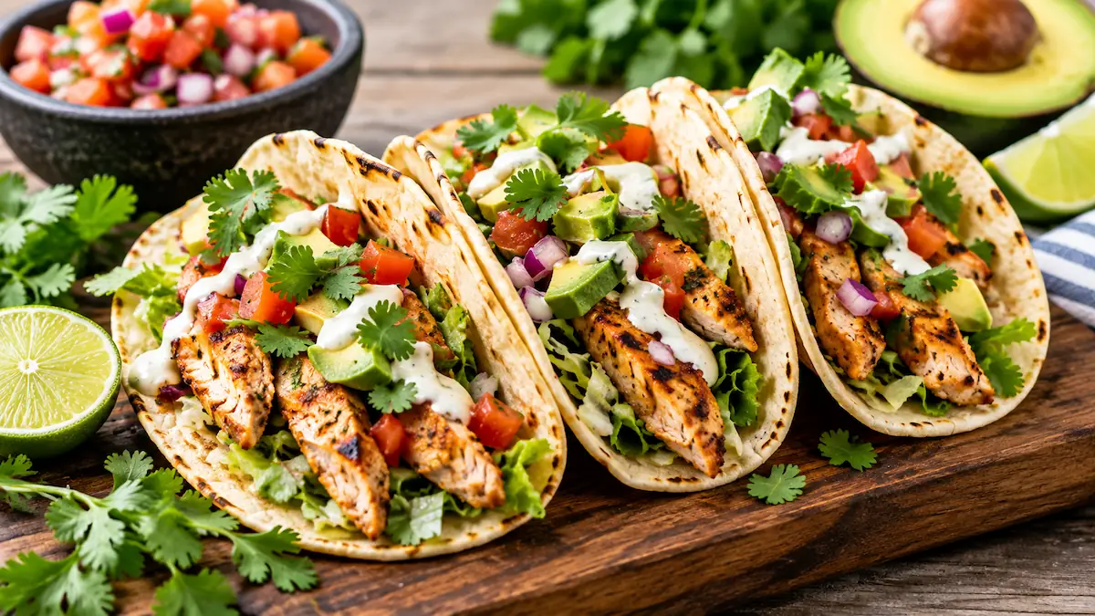 Grilled Chicken Tacos