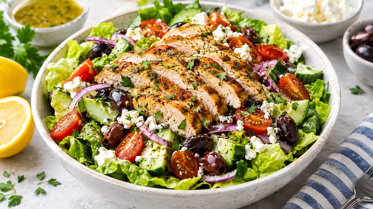 Mediterranean Chicken Salad