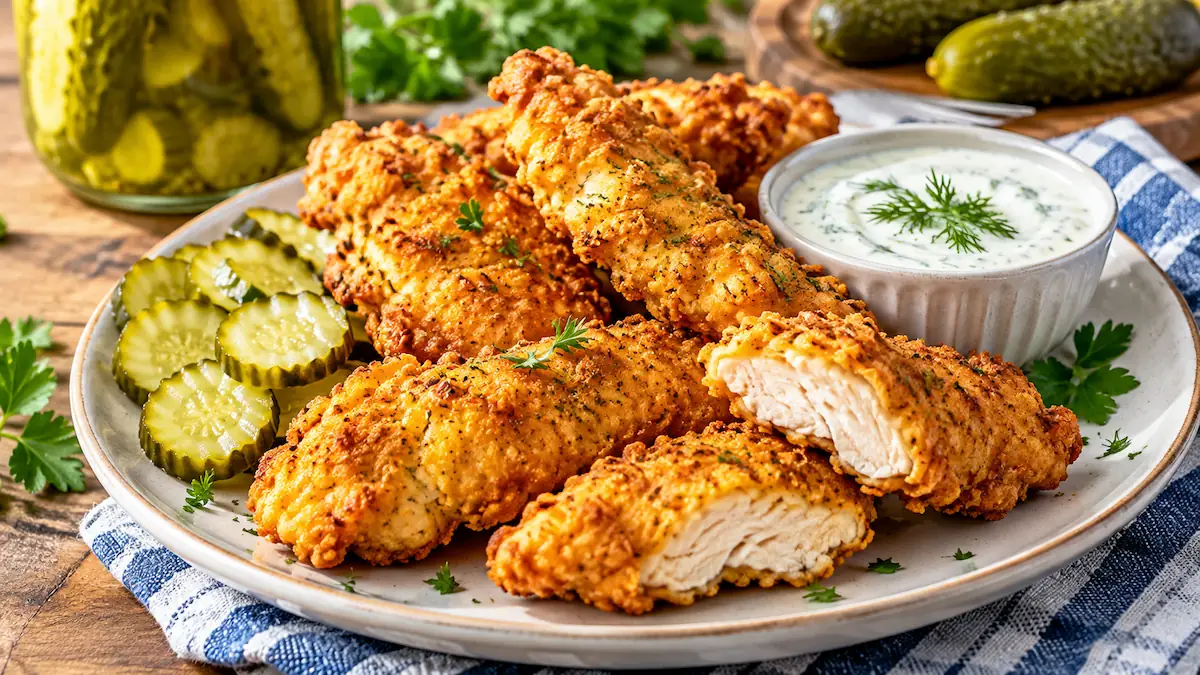 Pickle-Brined Chicken Tenders